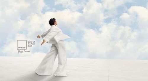 Pantone unveils Cloud Dancer, a billowy white, as the Color of the Year 2026