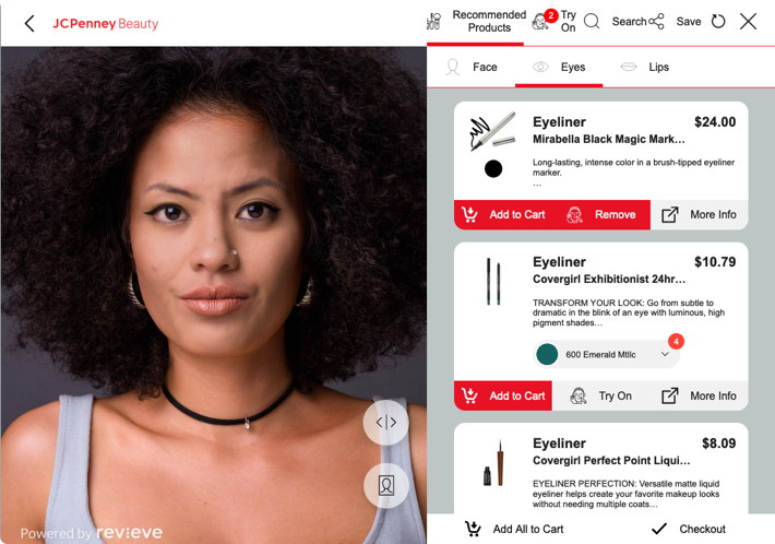 JCPenney partners with Revieve to offer digital makeup and skincare experiences