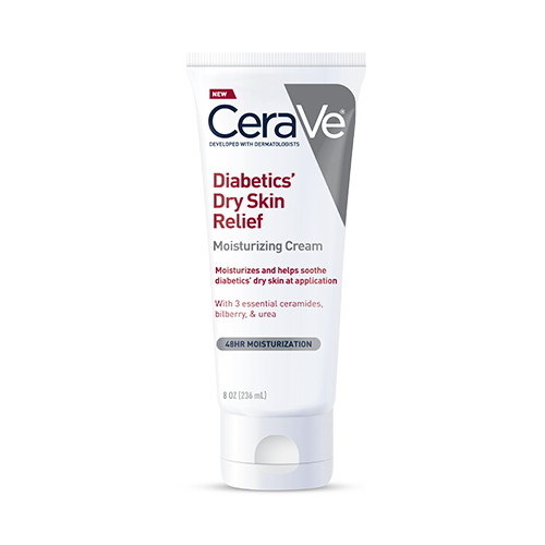 cerave diabetics dry skin relief moisturizing cream
