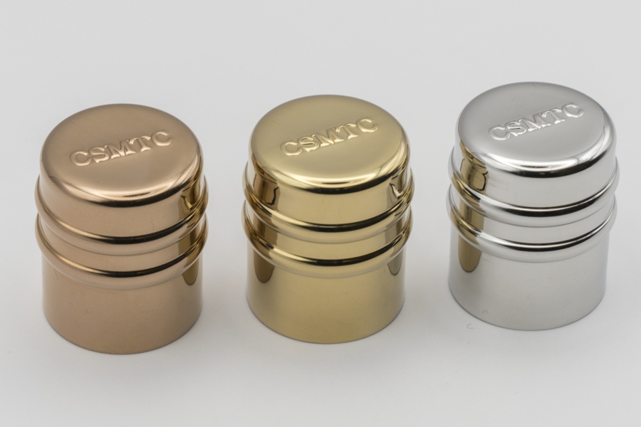 Cosmotec unveils 95% recycled steel fragrance caps