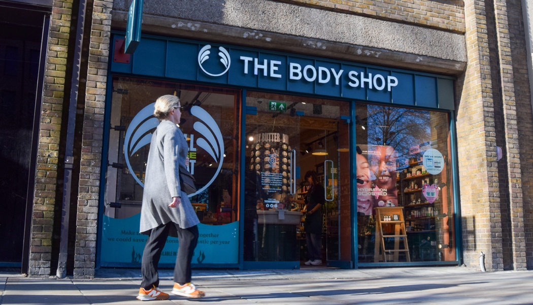 What is the outlook for The Body Shop after its sudden collapse?