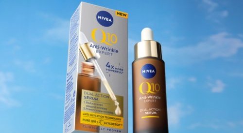 Avec Q10 Dual Action Serum, Nivea lance l'anti-glycation en grande distribution