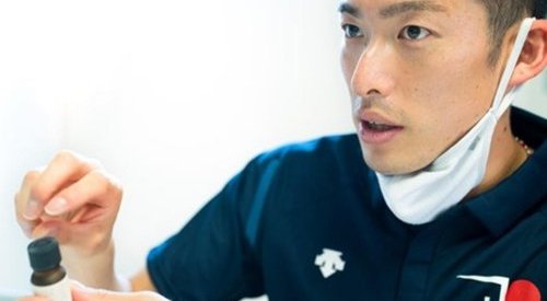 Scentmatic développe un parfum relaxant pour l'escrimeur Kazyasu Minobe