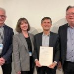 Dr. Fred Zülli was honored with the Kurt J. Pfeiffer Award at the recent General Assembly of the Swiss Society of Cosmetic Chemists (Swiss SCC)