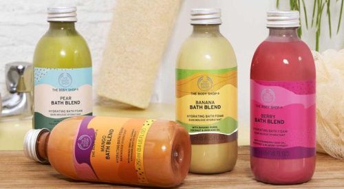 Avec Bath Blend, The Body Shop mise sur le succès de l'upcycling