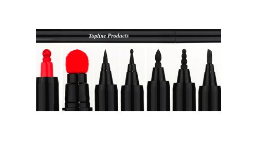 Make Up Art Collection, les nouveaux stylos de Topline Products by Texen