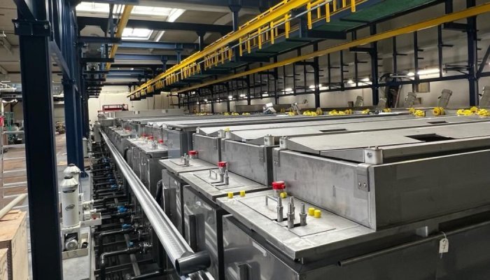 Une nouvelle ligne automatique d'anodisation pour g.pivaudran