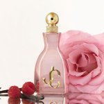 Prad brings a translucent metallic touch to Jimmy Choo's new women's fragrance (Photo : Interparfums)