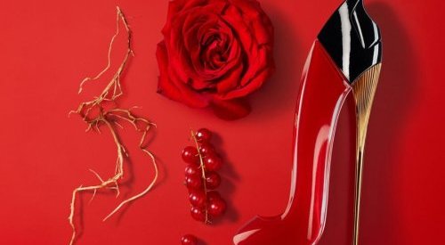 Carolina Herrera's Good Girl goes red with Bormioli Luigi