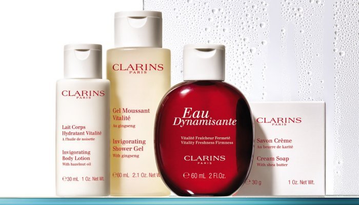 Groupe GM relance la ligne de produits d'accueil Clarins en mode durable