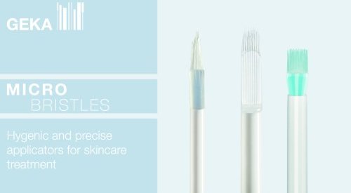 Les applicateurs à microfibres, la réponse innovante de Geka au "skinimalism"