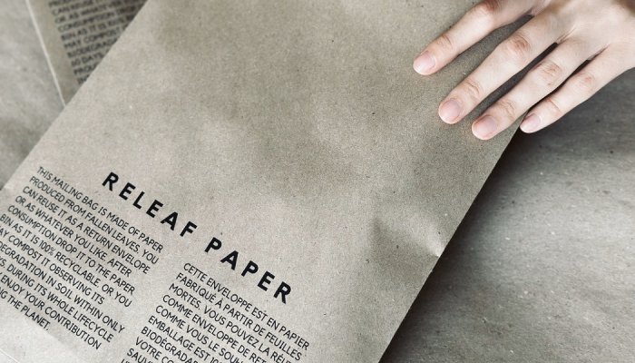 Releaf Paper : Une usine pilote pour faire du papier avec des feuilles mortes