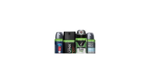 Unilever extends compressed aerosol technology to male deodorant brands