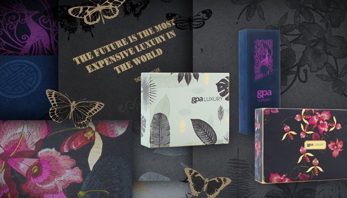 Eco-Logic, secondary packaging made of moulded pulp by GPA Luxury
