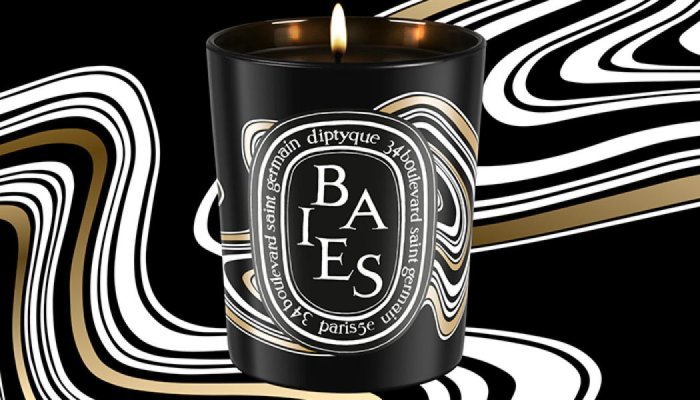PRAD once again decorates diptyque's collector candle Baies