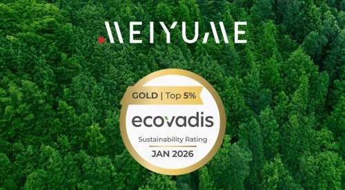 Meiyume renforce son engagement envers la durabilité avec l'or d'EcoVadis