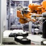 Since the 1990's, Augros has thus invested in the robotization and automation of its assembly and decoration lines