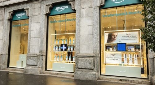 Amazon ouvre à Milan sa toute première boutique physique dédiée à la beauté