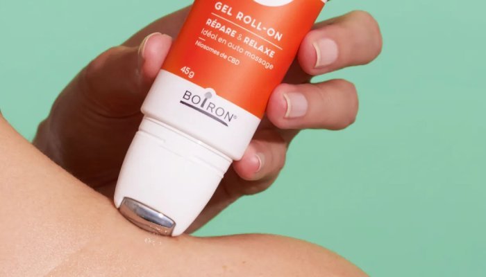 Boiron choisit un tube Cosmogen pour le gel roll-on de sa gamme CBD