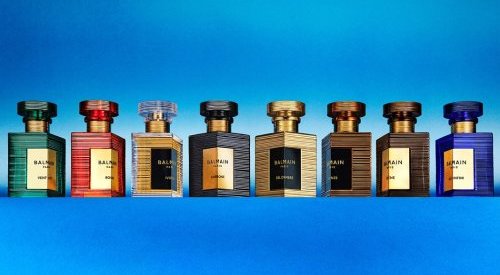 For their first line of fragrances, Balmain Beauty teams up with Pochet