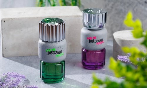 Wheaton crafts decorated glass bottles for Just Cavalli's “Give Me Magic” line