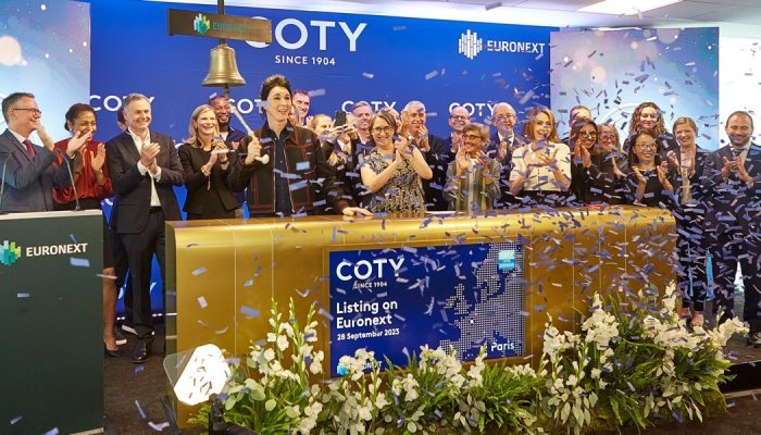 Le groupe américain Coty désormais coté à la bourse de Paris