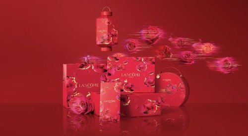 Pure Trade: A pouch and a vanity made from recycled materials for Lancôme