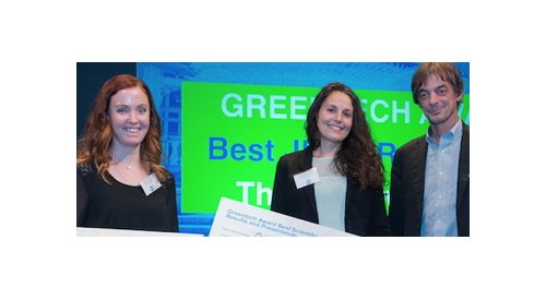 Greentech récompense de jeunes scientifiques spécialistes de la peau