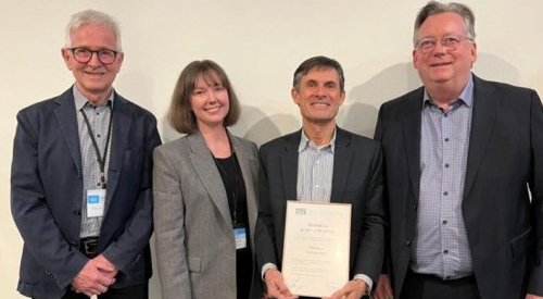 Fred Zülli, fondateur de Mibelle Biochemistry, récompensé par la Swiss SCC