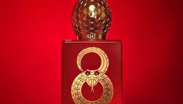 Prad embellishes the bottle of Stéphane Humbert Lucas's latest fragrance