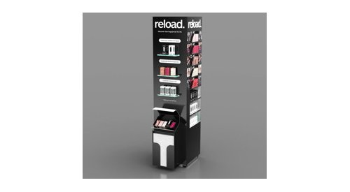 Light, reloadable, customizable: the reload. mini-spray is designed to refashion perfumery
