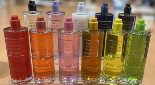 Packaging parfum : Silgan donne de la couleur à ses pompes-sprays Aspire