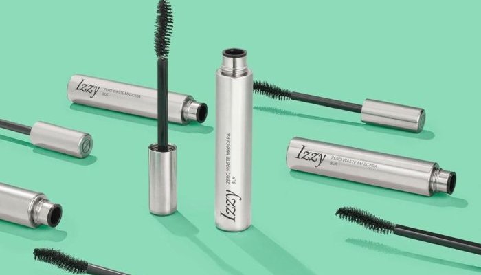 Izzy : Un mascara zéro déchet recyclable, réutilisable et sourcé localement