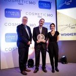 Presentation of the “Packaging & Packing” Award to Nexdot (Photo: Sylvain Bachelot, Olivier Bonnet / Cosmetic 360)