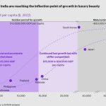 Figure 2 - Southeast Asia and India are nearing an inflection point and are poised to enjoy a decade of double-digit growth in luxury beauty.