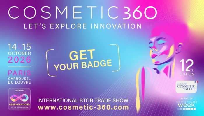 The Cosmetic 360 trade show unveils this year's theme: 'Regenerations'