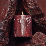 TNT Group makes three marble holders for Rabanne's candle collection (Photo: Rabanne)