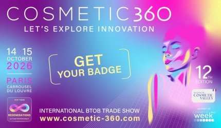 The Cosmetic 360 trade show unveils this year's theme: 'Regenerations'