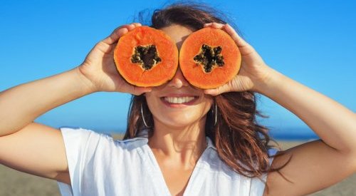 Papaya, a new favourite ingredient for young beauty brands?
