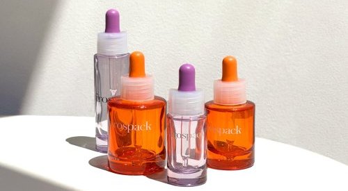 Virospack lance une ligne de compte-gouttes translucides pour cosmétiques
