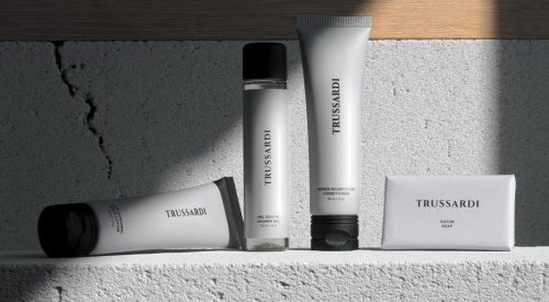 Groupe GM creates a sustainable luxury amenity line with Trussardi
