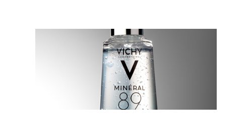 Bronson propose un design conique pour le soin Vichy Mineral 89