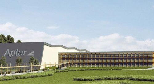 Aptar invests 42 million euros in a new industrial site in Oyonnax, France