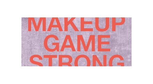 Streetwear-inspired makeup by Maybelline and Puma