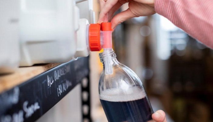 La recharge en magasin sera l'une des principales tendances packaging en 2020, selon Mintel