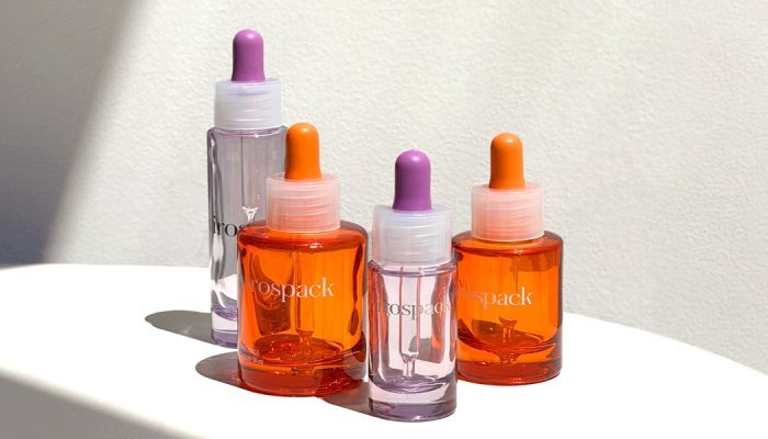 Virospack lance une ligne de compte-gouttes translucides pour cosmétiques