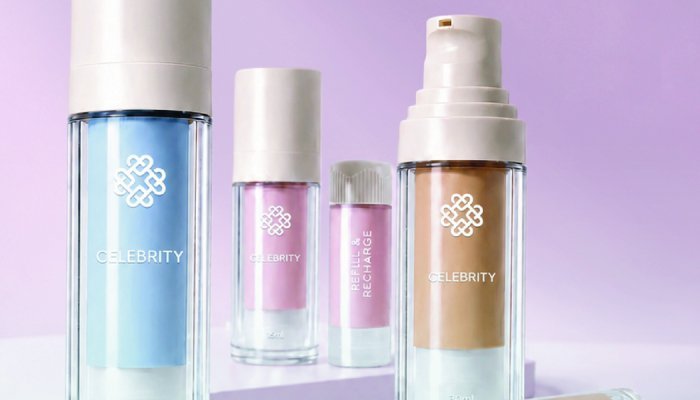 Mktg Industry debuts new refillable glass airless packaging