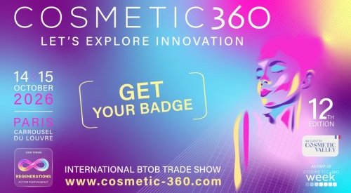 The Cosmetic 360 trade show unveils this year's theme: 'Regenerations'