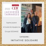 Sophie Joubrel et toutes les équipes du Groupe Dessange, ont été récompensées pour leur action en faveur des Centres de Beauté