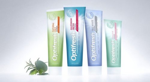 Oriflame choisit les tubes en PEHD Greenleaf 2 d'Albéa pour sa gamme Optifresh